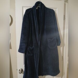 Cozy Navy Blue Robe